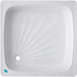 Стальной эмалированный квадратный поддон Laguna 0203.001С1 - фото 16441614