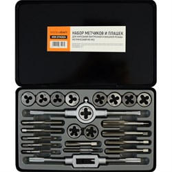 Набор метчиков и плашек Wiederkraft WDK-DTM3024 - фото 16443270