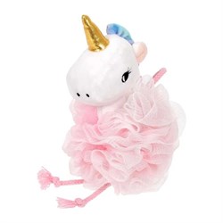 Мочалка для нежной и чувствительной кожи для бани и сауны Банные Штучки Единорожка - фото 16443485