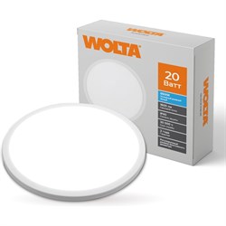 Светодиодный светильник WOLTA DLUS04-20W-6K - фото 16447410