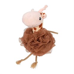 Мочалка для нежной и чувствительной кожи для бани и сауны Банные Штучки Жирафик - фото 16449660