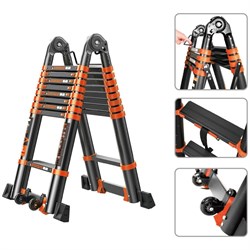 Телескопическая лестница STARTUL BLACK LINE - фото 16449962