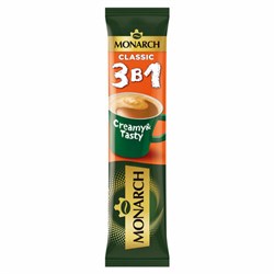 Кофе растворимый порционный MONARCH Original 3 в 1 "Классика", 13,5 г, пакетик, 8060228 - фото 16452381