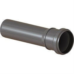 Патрубок EVER PLAST 50 мм, 0.15 м, ПП, толщина 1.8 мм - фото 16464562