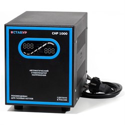 Релейный однофазный стабилизатор напряжения Промсвязь СТАБУР СНР-1000 - фото 16476079