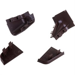 Комплект заглушек к плинтусу для столешниц ООО ДЕКОПЛИНТ ДЖОКЕР - фото 16480537