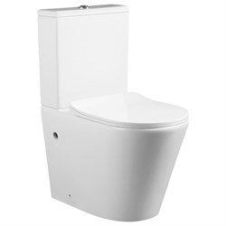 Безободковый напольный унитаз-компакт Cerutti SPA SPA sella ct - фото 16491863