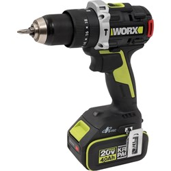 Аккумуляторная ударная дрель-шуруповерт WORX Professional WU373.2 - фото 16492141