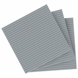 Салфетки губчатые для уборки кухни 15х15 см, ЦЕЛЛЮЛОЗНЫЕ, КОМПЛЕКТ 3 шт., серые, LAIMA, 700261 - фото 16495198