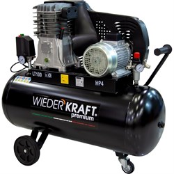 Воздушный ременной компрессор Wiederkraft WDK-91054 - фото 16495741