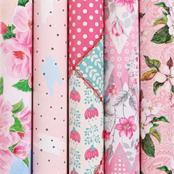 Бумага упаковочная подарочная мелованная "Compliments", 70x100 см, 5 дизайнов ассорти, ЗОЛОТАЯ СКАЗКА, 591589 - фото 16499180