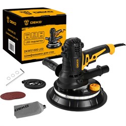 Шлифмашина для стен DEKO DKWS1000 LED - фото 16500601