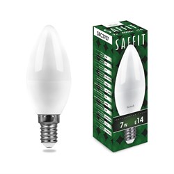 Светодиодная лампа SAFFIT E14 7W 4000K - фото 16502894