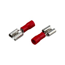 Плоская изолированная клемма REXANT РПи-м 1,5-(6,3) - фото 16509838