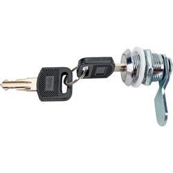 Замок от задней двери и боковых панелей напольных и настенных шкафов серии SH-05C-, ND-05C-, SH-05F- Cabeus JC01 - фото 16512765