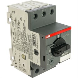 Автоматический выключатель защиты двигателя ABB MS-116-16.0 - фото 16516753