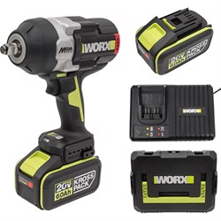 Аккумуляторный ударный гайковерт WORX Professional WU272 - фото 16526137