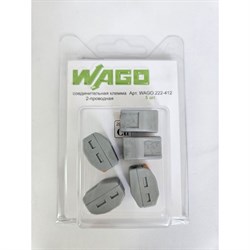 Соединительная клемма WAGO 222-412 - фото 16526948