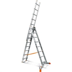 Трехсекционная лестница Эйфель Ювелир 3х8 - фото 16527464