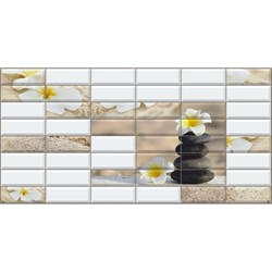 ПВХ панель Регул плитка сад камней - фото 16530980