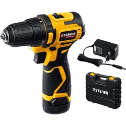Бесщеточная дрель шуруповёрт STEHER CDB-120-1 - фото 16540119