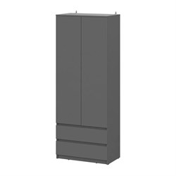 Двухстворчатый шкаф модульная система Денвер Арника 00-00144779 - фото 16548877