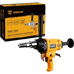 Дрель алмазного сверления DEKO DDM-1600 - фото 16549358