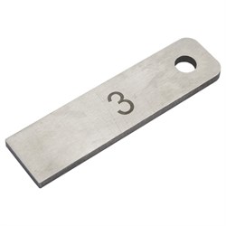 Плоский калиброванный щуп Элемент 393620.001.002 - фото 16550679