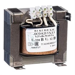 Трансформатор Электротехник ET051618 - фото 16552088