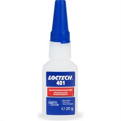 Цианокрилатный клей LOCTECH 401 - фото 16558312
