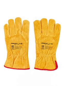 Перчатки спилковые ProfLineBase - фото 16559470