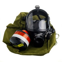 Противогаз промышленный Бриз-3301 (ППФ) А2Р3 R D с маской ППМ-88 - фото 16559550