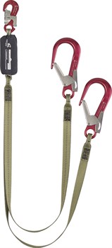 Строп VENTO™ ленточный двойной нерегулируемый с амортизатором аТ22 искробезопасный, vnt aT22 - фото 16559675