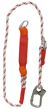 Строп аВрег+Кс (канат) регулируемый с амортизатором 1 монт.кар.+1 соед.кар. 1,5м - фото 16559991