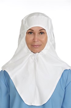 Подшлемник-балаклава с регулировкой UBK001 (тк.Трикотаж,190), белый - фото 16560039