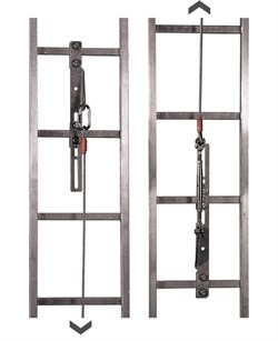 СИЗ ползункового типа VENTO™ на жесткой анкерной линии (н/ж, 10м) ЛИФТ-10 - фото 16560147