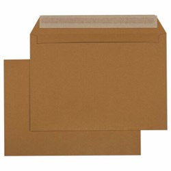 Конверты С4 (229х324 мм) КРАФТ, отрывная лента, 100 г/м2, КОМПЛЕКТ 250 шт., 122135 - фото 16561887