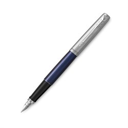 Ручка перьевая PARKER "Jotter Royal Blue CT", корпус синий, детали из нержавеющей стали, синяя, 2030950 - фото 16562263