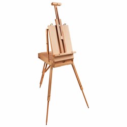 Этюдник BRAUBERG ART CLASSIC, бук, 50х34х11 см, высота холста 87 см, ножки деревянные 90 см, ремень, 190654 - фото 16562644