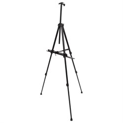 Мольберт алюминиевый BRAUBERG ART CLASSIC, тренога, переносной, с чехлом, разлож. 100х165х70, 191280 - фото 16562660