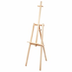 Мольберт напольный из липы "Лира", 67х162х48 см, высота холста до 100 см, BRAUBERG ART DEBUT, 192337 - фото 16562716