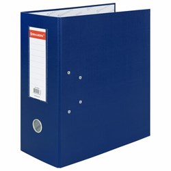 Папка-регистратор BRAUBERG с двумя арочными механизмами (до 800 листов), покрытие ПВХ, 125 мм, синяя, 226054 - фото 16562973
