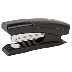 Степлер №24/6, 26/6 BRAUBERG "Black Jack", до 20 листов, антистеплер, черный, 227764 - фото 16563037