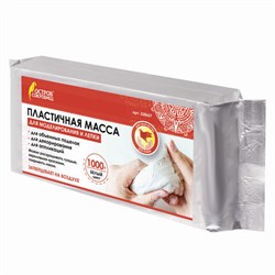 Паста (масса) для лепки ОСТРОВ СОКРОВИЩ, самозатвердевающая, 1000 г, натуральный белый, 228657 - фото 16563077