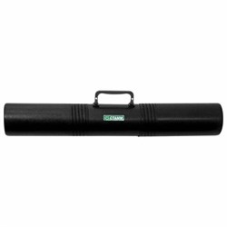 Тубус для чертежей 3-х секционный, диаметр 10 см, длина 65 см, А1, черный, с ручкой, ПТ41 - фото 16563249