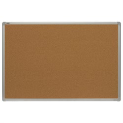 Доска пробковая для объявлений 100x150 см, алюминиевая рамка, 2х3 OFFICE, (Польша), TCA1510 - фото 16563266