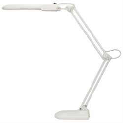 Настольная лампа светильник Дельта + на подставке, ЛЮМИНЕСЦЕНТНАЯ, цоколь 2G7, 11 Вт, белый - фото 16563269