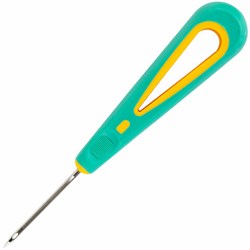 Шило с ушком, общая длина 145 мм, d=3 мм, прорезиненная ручка, STAFF, 238114 - фото 16563404