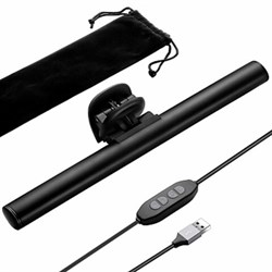 Бестеневая лампа светильник с креплением на монитор на прищепке "Гефест-мини", Д, LED, 5 Вт, черный - фото 16563487