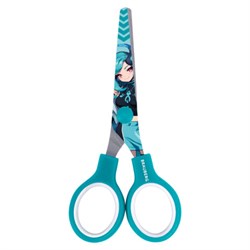 Ножницы 130 мм, мятные, с цветной печатью "Аниме", BRAUBERG ANIME, 238956 - фото 16563507